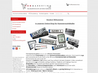 nummernschildverstaerker.com Webseite Vorschau