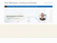 peter-wiblishauser.de Webseite Vorschau