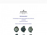 edox.at Webseite Vorschau