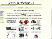 rehabcenter.se Webseite Vorschau