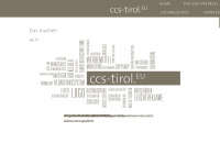 ccs-tirol.eu Webseite Vorschau
