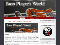 bassplayersworld.de Webseite Vorschau