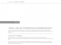 riad-laklak-marrakech.com Webseite Vorschau