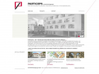 particeps.biz Webseite Vorschau