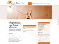 physiofitnessybrig.ch Webseite Vorschau