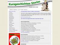 kurzgeschichten-stories.de Webseite Vorschau