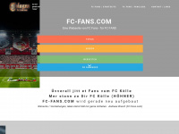 fc-fans.com Webseite Vorschau
