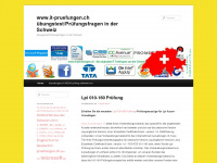 it-zertifizierungen.ch Webseite Vorschau