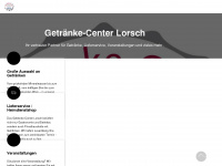 getränke-center-lorsch.de Webseite Vorschau