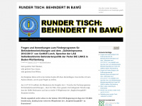 behindertinbawue.wordpress.com Webseite Vorschau