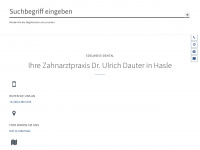 edelweiss-dental.ch Webseite Vorschau