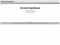 serviceteam-bauer.de Webseite Vorschau