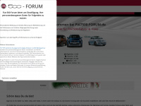 fiat500-forum.de Webseite Vorschau
