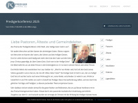 predigerkonferenz.com Webseite Vorschau