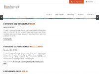 exchange-summit.com Webseite Vorschau