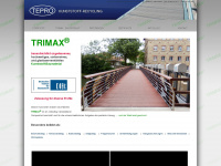 tepro-trimax.de Webseite Vorschau