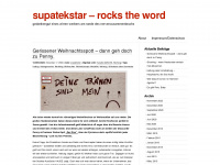 supatekstar.wordpress.com Webseite Vorschau