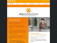 vidatranslations.com Webseite Vorschau