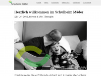 schulheim-maeder.at Webseite Vorschau