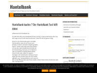 hantelbank.me Webseite Vorschau