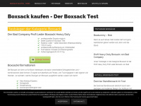 boxsack-kaufen.net Webseite Vorschau