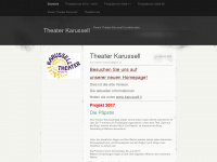 theaterkarussell.wordpress.com Webseite Vorschau