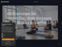 yogatribe.de Webseite Vorschau