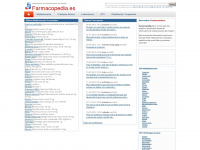 farmacopedia.es Webseite Vorschau