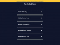 acrobatpdf.com Webseite Vorschau
