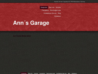 anns-garage.com Webseite Vorschau