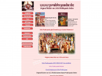 prabhupada.de Webseite Vorschau