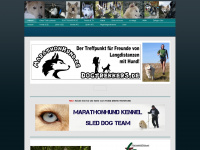 marathonhund.de Webseite Vorschau