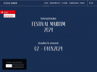 festival-maritim.de Webseite Vorschau