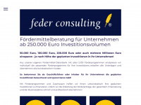 federconsulting.com Webseite Vorschau