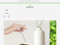 sweetleaf.com Webseite Vorschau