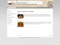 indologie.uni-muenchen.de Webseite Vorschau