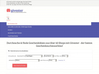givester.de Webseite Vorschau