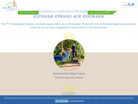 fluegger-strand.de Webseite Vorschau