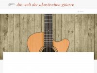 diegitarre.ch Webseite Vorschau
