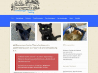 tierheim-gelting.de Webseite Vorschau