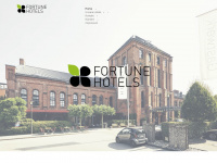 fortune-hotels.com Webseite Vorschau