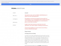 prisma-advertising.com Webseite Vorschau