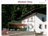 hotel-kreuz.it Webseite Vorschau