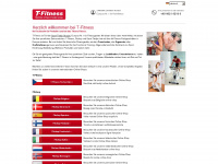 t-fitness.com Webseite Vorschau