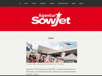 sowjet.de Webseite Vorschau
