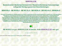 bbworld.de Webseite Vorschau