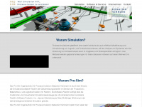 pro-sim.de Webseite Vorschau
