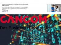 cancom.info Webseite Vorschau