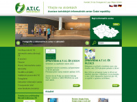 aticcr.cz Webseite Vorschau