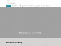 zahnarzt-essen-kettwig.de Webseite Vorschau